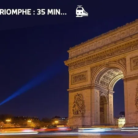 Escapade Parisienne A 25 Minutes De La Tour Eiffel Villeneuve-la-Garenne
